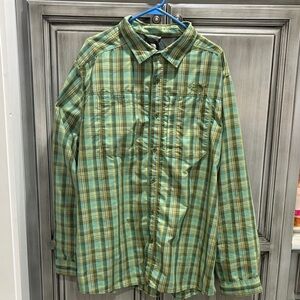 Men’s The North Face Plaid Button-Up Shirt